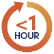 One hour